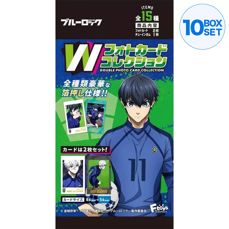 Caja de paquete de refuerzo de colección de tarjetas con fotografía doble Blue Lock TCG OFICIAL DE JAPÓN