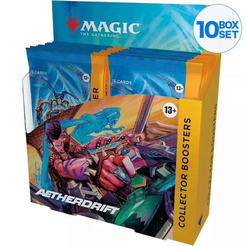 Magic The Gathering Aetherdrift Collector Ver. inglese. Confezione di buste GCC