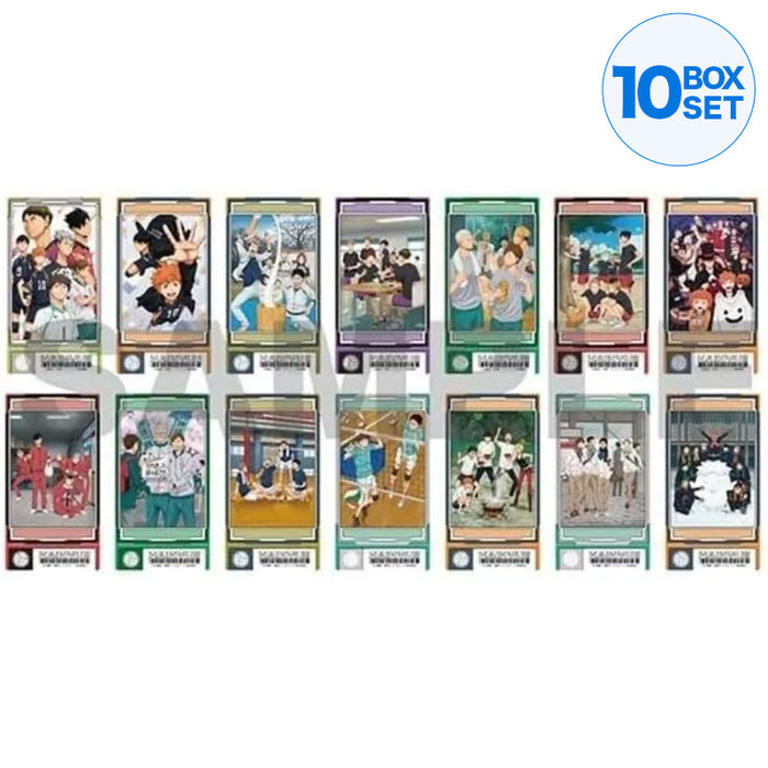 Haikyuu !! Visual Clear Ticket 2 Booster Pack Box TCG Japan Oficial