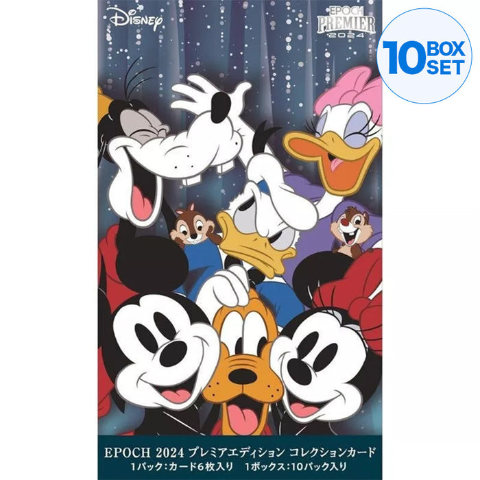 Epoch 2024 Premier Edition Disney And Pixar Characters Collection Card Box TCG