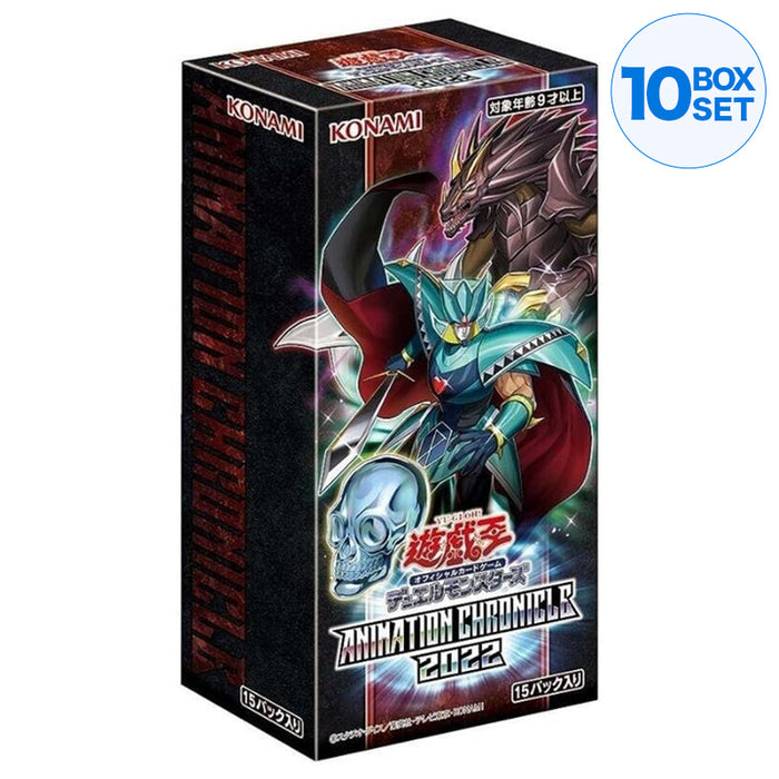 Konami Yu-Gi-Oh! OCG Duel Monsters Animation Chronicle 2022 Box TCG Japón