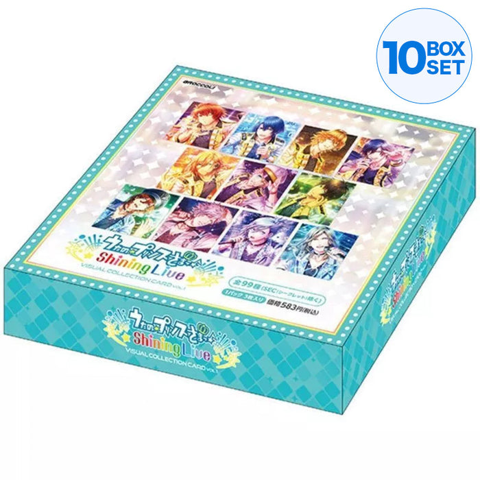 UTA No Prince-Sama SHINING LIVE Visual Collection Card Vol.1 Booster Box TCG