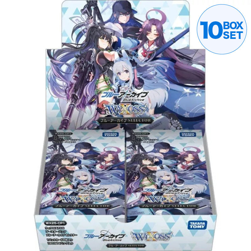 Wixoss Blue Archive Selector Booster Box TCG JAPAN OFFICIAL Wixoss Blue Archive Selector Booster Box TCG JAPAN OFFICIAL