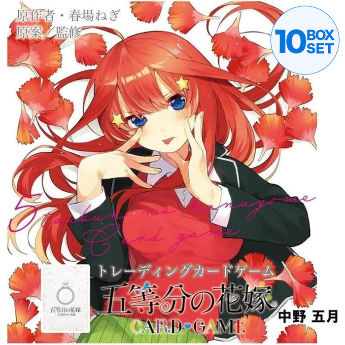 O jogo de cartas quintessentiais Quintuplets Itsuki Nakano Start Deck TCG Japan