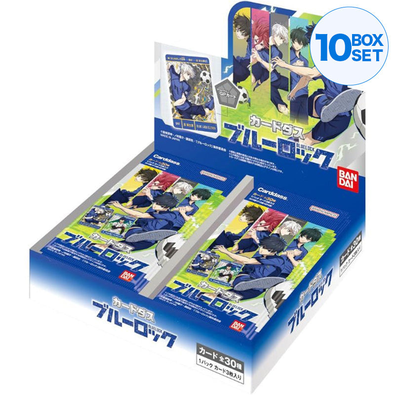 BANDAI Carddass Blue Lock Booster Pack Box TCG JAPAN OFFIZIELL