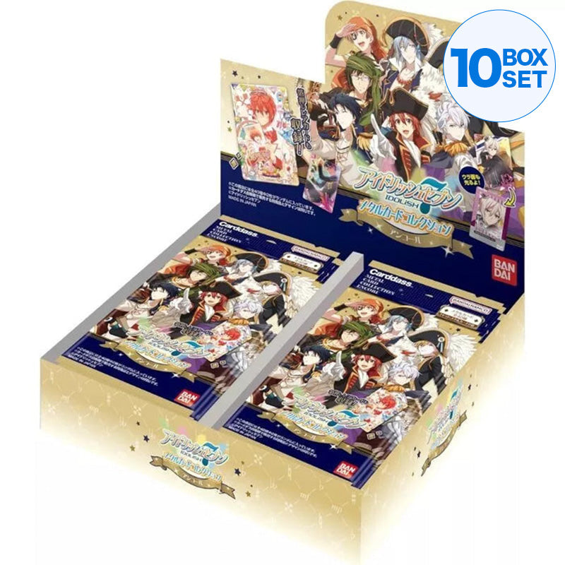 BANDAI Idolish 7 Metal Card Collection Encore Booster Pack Box TCG GIAPPONE