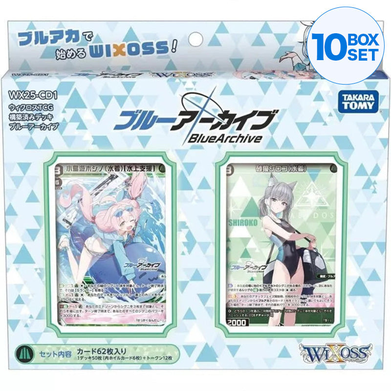 Baraja preconstruida Wixoss Blue Archive TCG JAPÓN OFICIAL