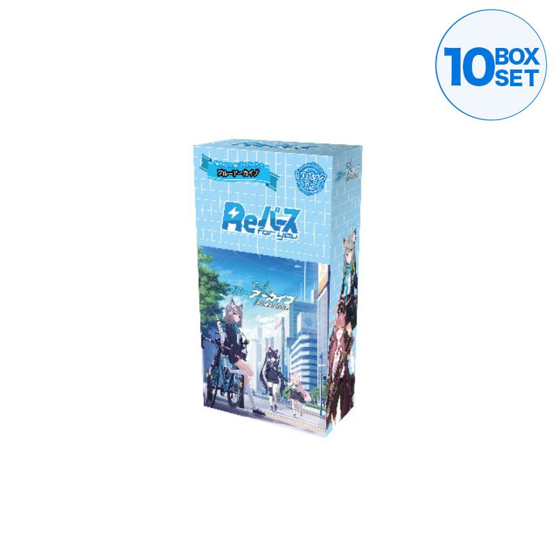 ReBirth for you Booster Pack Blue Archive 10 Pack BOX ReBirth for you Booster Pack Blue Archive 10 Pack BOX