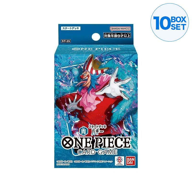 BANDAI One Piece Card Game Buggy Starter Deck ST-25 TCG JAPÃO OFICIAL