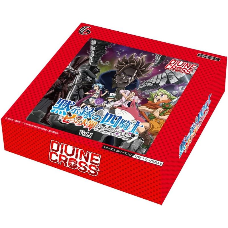 DIVINE CROSS Four Knights of the Apocalypse Vol.1 Booster Pack Box TCG JAPAN