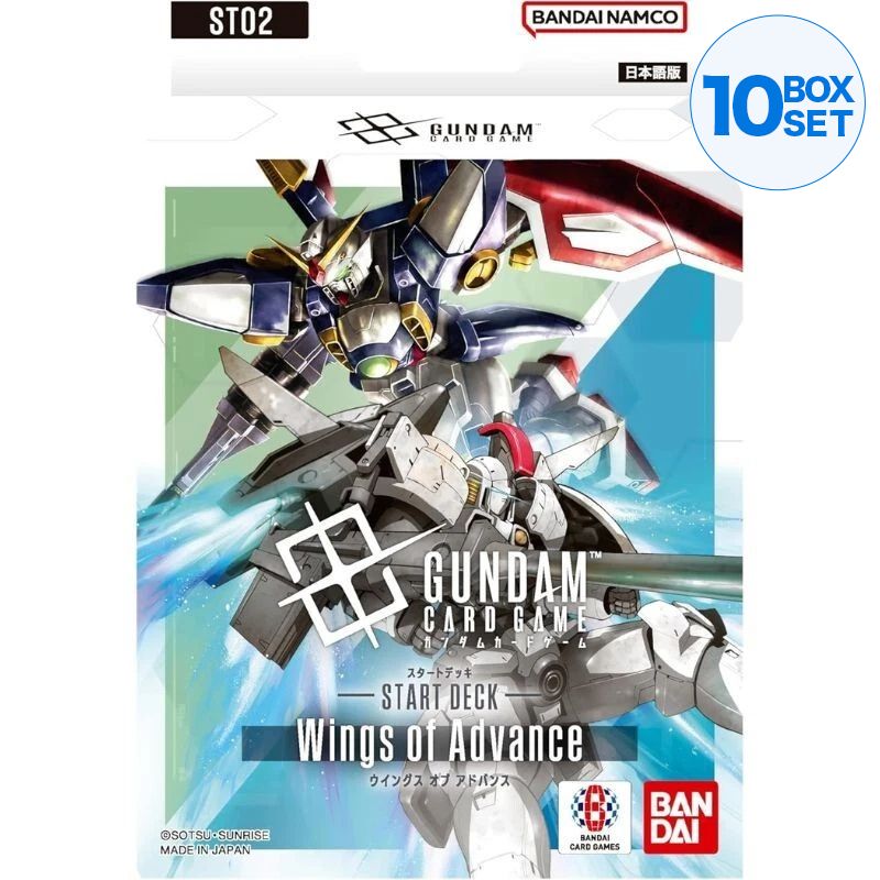 BANDAI Gundam Card Game Wings of Advance Starter Deck ST02 TCG JAPAN