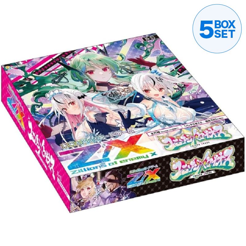Z/X Zillions d'ennemis X Unison Chaos IG03 Booster Pack Box TCG JAPON OFFICIEL