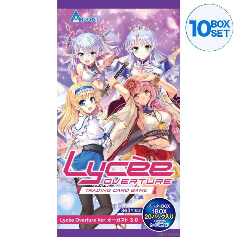 Movic Lycee Overture Ver. August 3.0 Booster Pack Box TCG JAPAN OFFICIAL