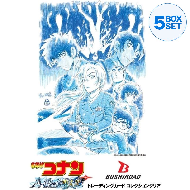 Collection Clear Card Detective Conan Booster Box TCG JAPAN OFFICIAL