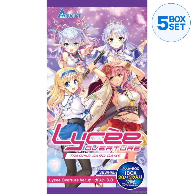 Movic Lycee Overture Ver. August 3.0 Booster Pack Box TCG JAPAN OFFICIAL