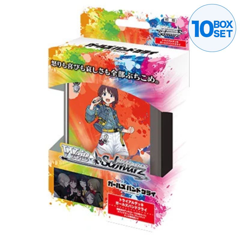 Weiss Schwarz Girls Band Cry Trial Deck TCG JAPÓN OFICIAL