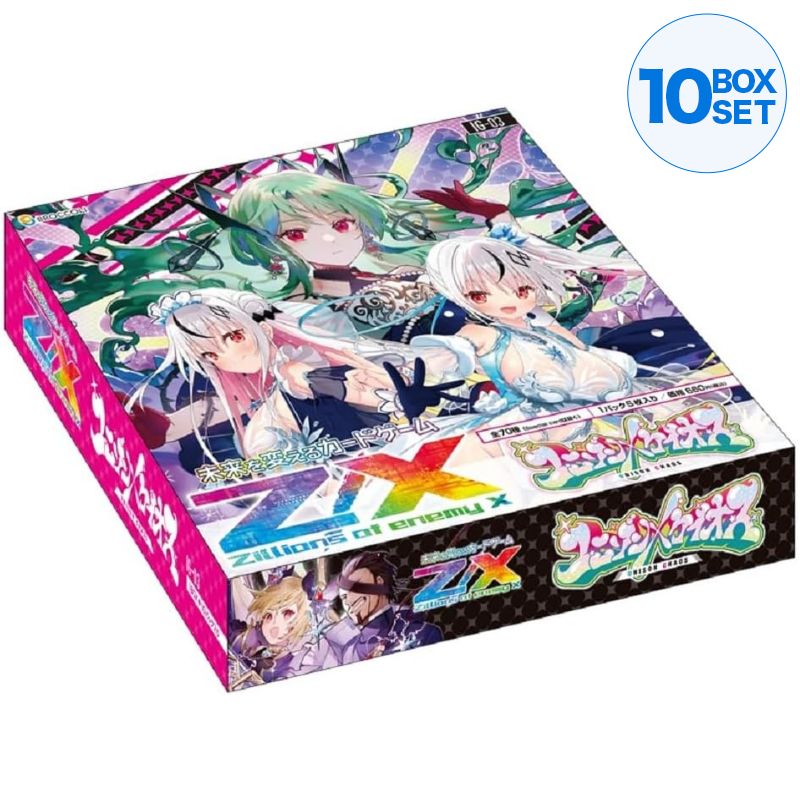 Z/X Zillions d'ennemis X Unison Chaos IG03 Booster Pack Box TCG JAPON OFFICIEL