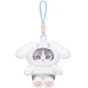 mofusand x Sanrio Characters Potefuwa Mascot Cinnamoroll Plush JAPAN OFFICIAL