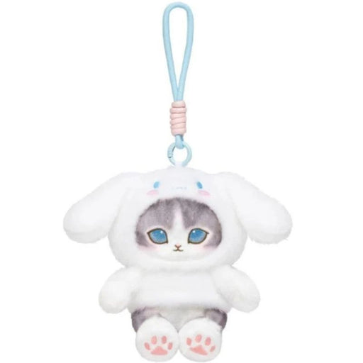 mofusand x Sanrio Characters Potefuwa Mascot Cinnamoroll Plush JAPAN OFFICIAL