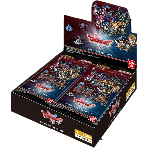 BANDAI Carddass Dragon Quest Vol.1 Booster Pack Box TCG JAPAN