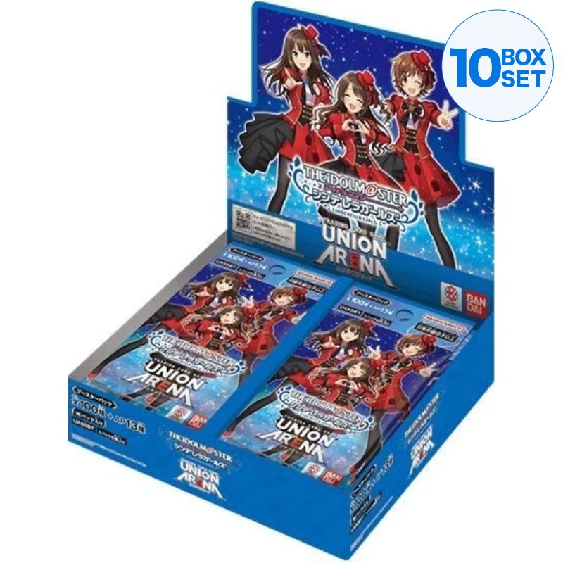 BANDAI Union Arena The IDOLM@STER Cinderella Girls UA55BT Booster Pack Box TCG