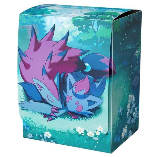Pokemon Center Original Deck Case Zorua & Zoroark Sleeping JAPAN OFFICIAL