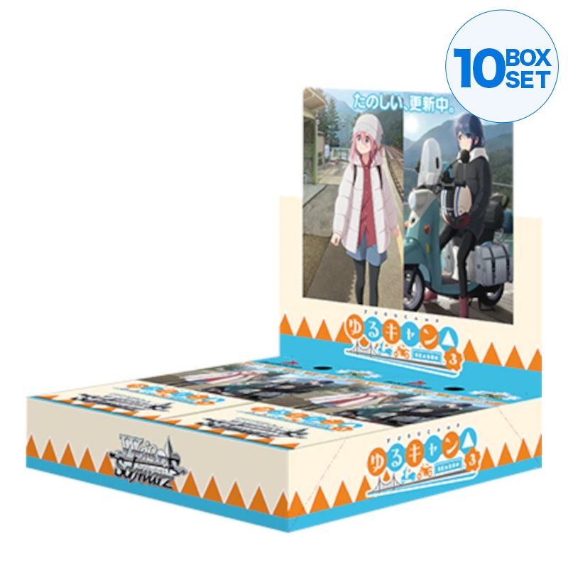 Weiss Schwarz Yuru Camp Staffel 3 Booster Pack Box TCG Japan Offiziell