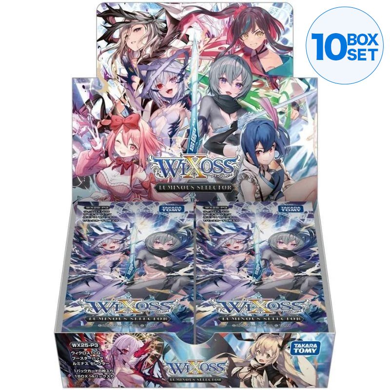 Takara Tomy WIXOSS Luminous Selector WX25-P3 Booster Pack Box TCG JAPAN OFFICIAL