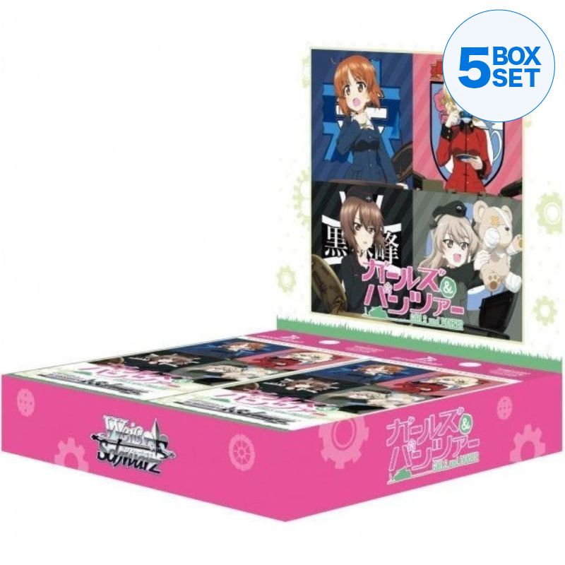 Weiss Schwarz Girls & Panzer Booster Pack Box TCG JAPAN OFFICIAL