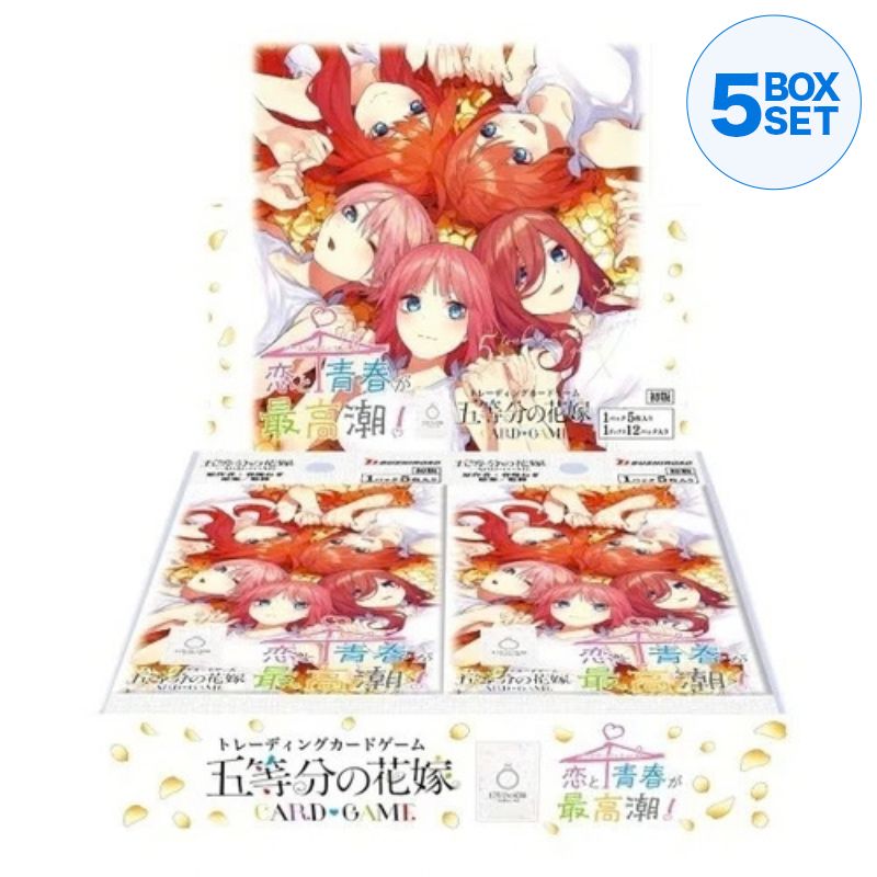 The Quintessential Quintuplets Card Game Vol.8 Booster Pack Box TCG JAPAN