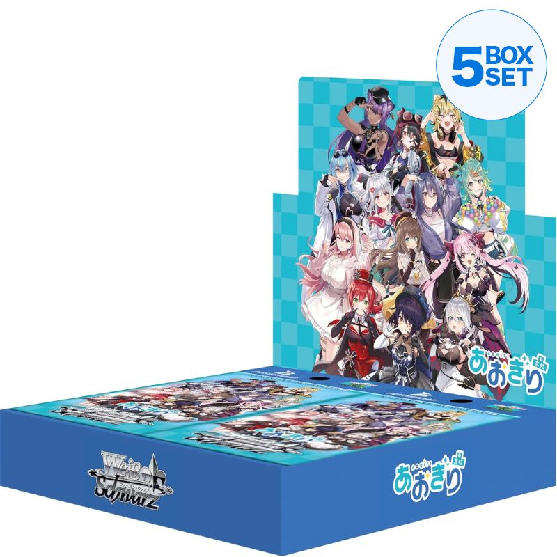Weiss Schwarz Aogiri Vtuber High School Booster Pack Box TCG JAPAN OFFICIAL