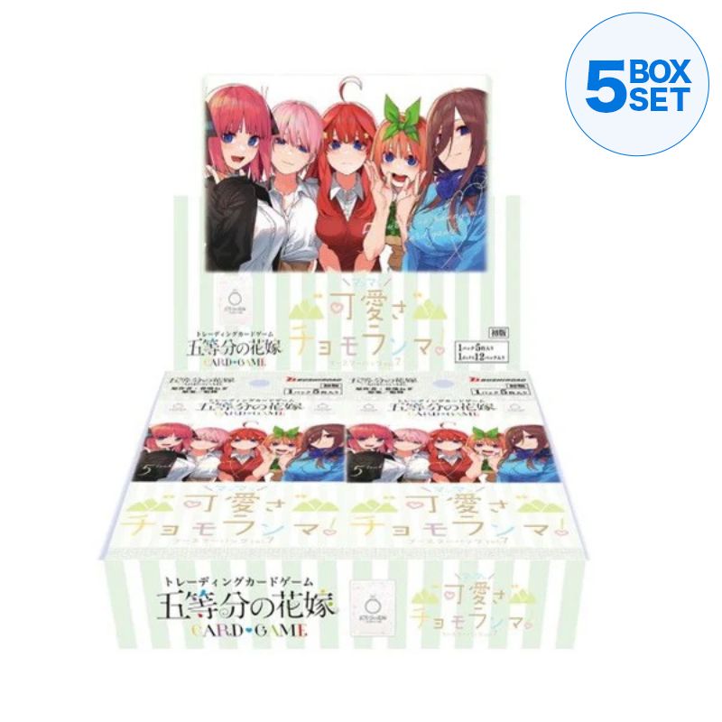 The Quintessential Quintuplets Card Game vol.7 Booster Pack Box TCG JAPAN