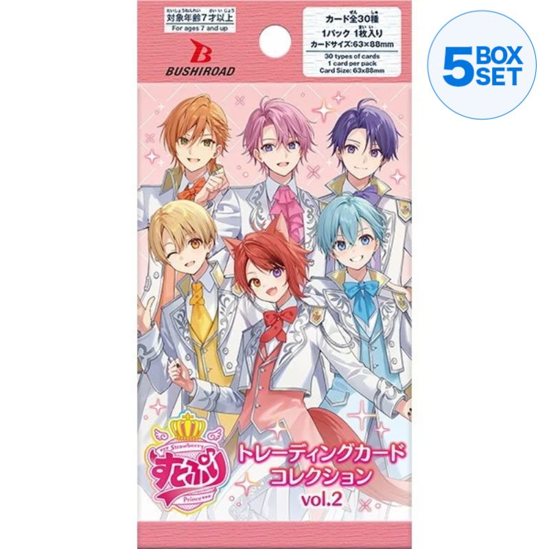 Trading Card Collection Vol. 2 Strawberry Prince Booster Pack Box TCG JAPAN