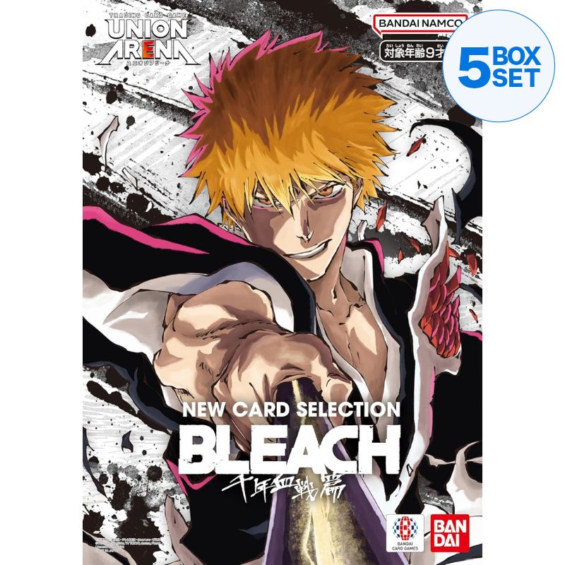Union Arena New Card Selection BLEACH Millennium Blood War Booster Box TCG