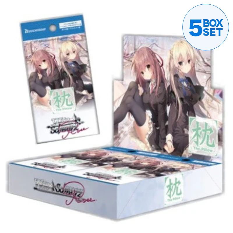 Weiss Schwarz Rose The Pillow Booster Pack Box TCG JAPÓN OFICIAL