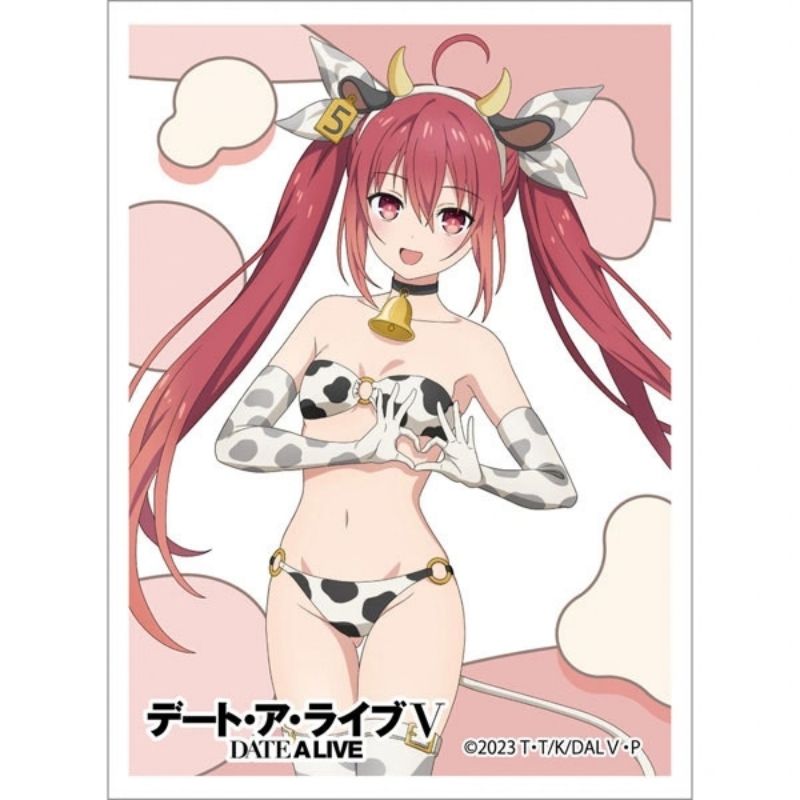 Date A Live V Kotori Itsuka Cow Pattern Swimsuit New Illustration Sleeve JAPAN