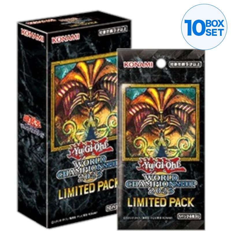 Konami Yu-Gi-Oh! Campeonato Mundial OCG 2025 Paquete limitado Caja de paquete de refuerzo TCG
