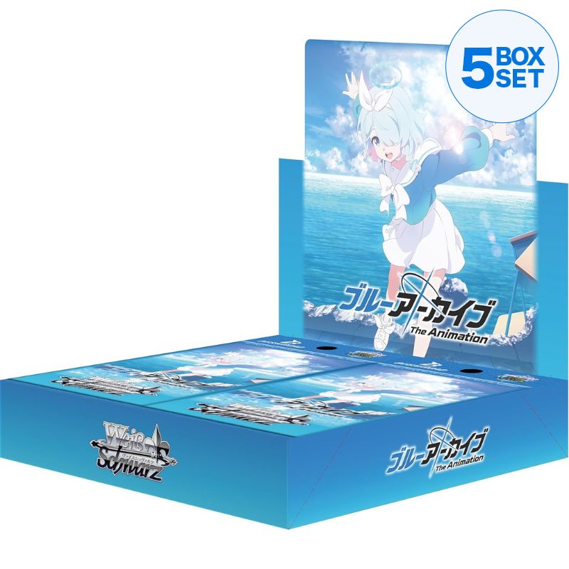 Weiss Schwarz Blue Archive The Animation Booster Pack Box TCG JAPAN OF ToysOneJapan Weiss Schwarz Blue Archive The Animation Booster Pack Box TCG JAPAN OF ToysOneJapan