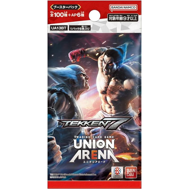 BANDAI Union Arena Tekken 7 Booster Pack Box TCG JAPAN OFFICIAL ToysOneJapan BANDAI Union Arena Tekken 7 Booster Pack Box TCG JAPAN OFFICIAL ToysOneJapan