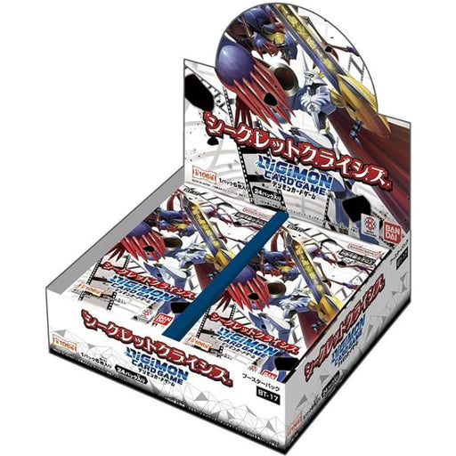 BANDAI Digimon Card Secret Crisis BT-17 Booster Pack Box TCG JAPAN OFFICIAL