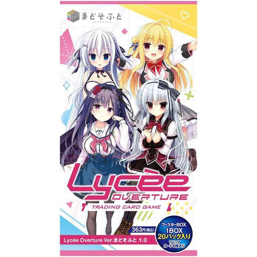 Lycee Overture Ver. Madosoft 1.0 Booster Pack Box TCG JAPAN OFFICIAL