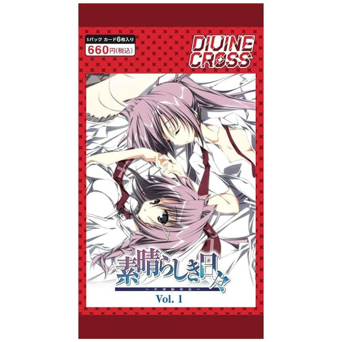 Divine Cross Maravilhoso todos os dias Vol.1 Booster Pack Box TCG Japan Official