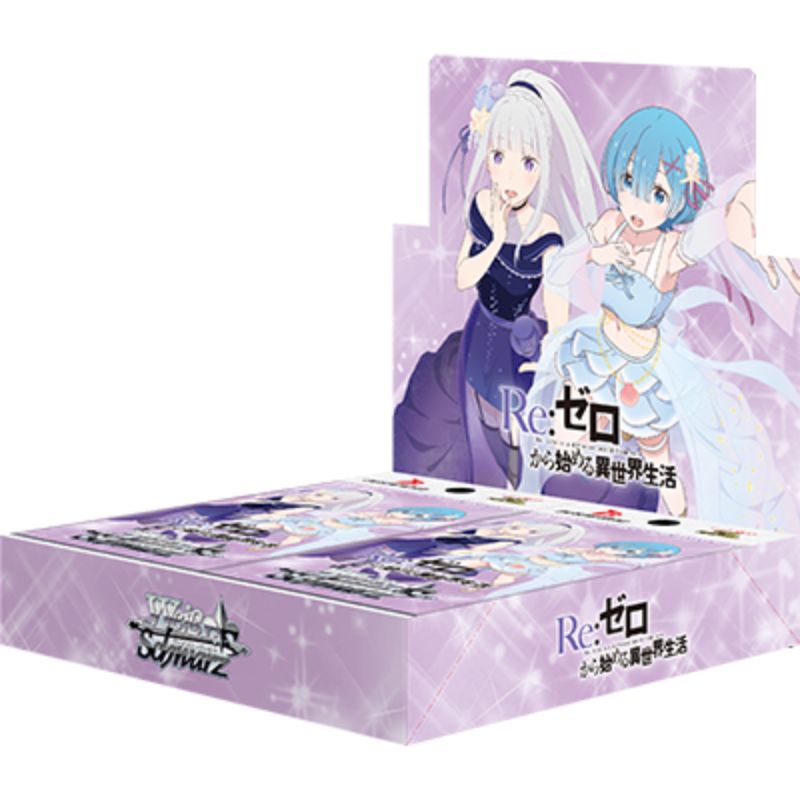 weiss schwarz no game no life booster box Weiss Schwarz Re:ZERO Starting Life in Another World Vol.3 Booster Pack Box TCG
