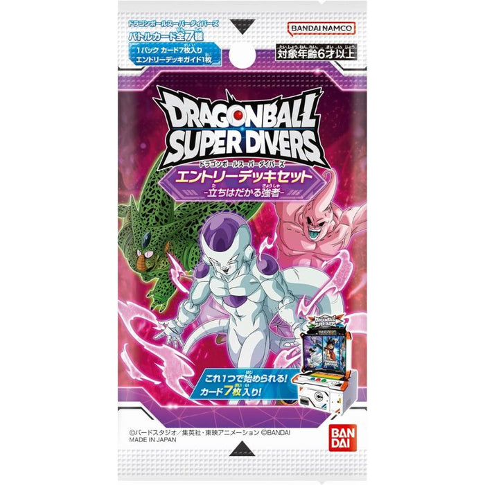 BANDAI Dragon Ball Super Divers Tachihadakaru Tsuwamono Entry Deck Set TCG JAPAN