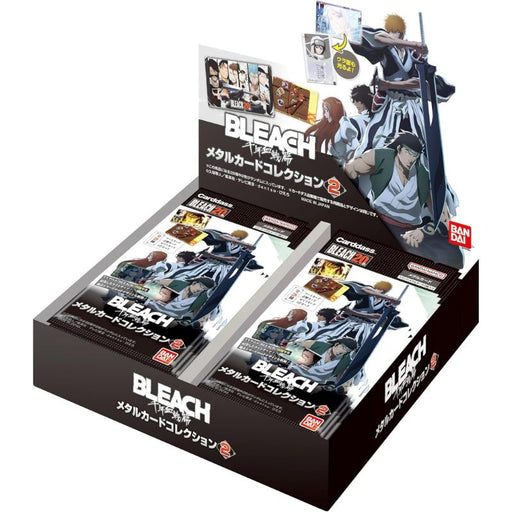 BANDAI Metal Card Collection BLEACH Thousand-Year Blood War 2 Booster Box TCG