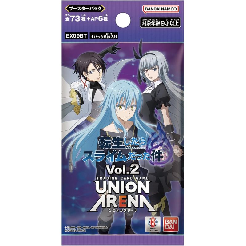 Union Arena That Time I Got Reincarnated as a Slime Vol.2 EX09BT Booster Box TCG