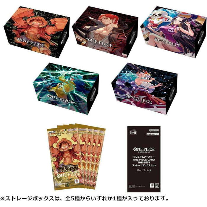 BANDAI One Piece Card THE BEST Storage Box Set PRB-01 TCG JAPAN OFFICIAL