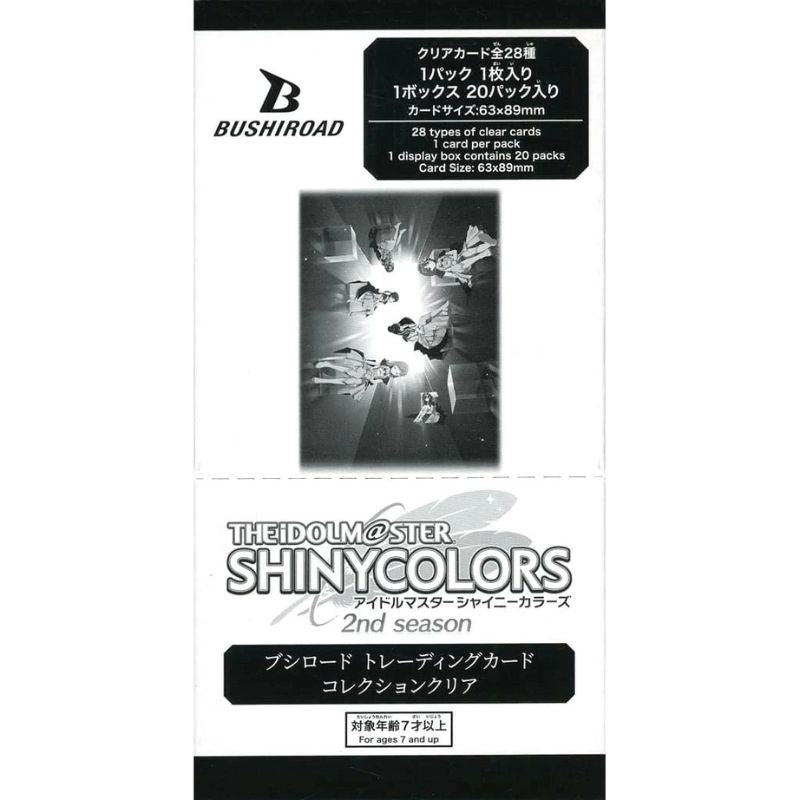 Trading Card Collection Clear THE IDOLM@STER SHINY COLORS 2nd Booster Box TCG
