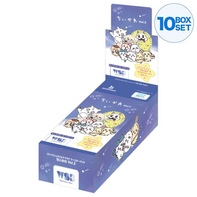 Weiss Schwarz Blau Chiikawa Vol.2 Booster Pack Box TCG JAPON OFFICIEL