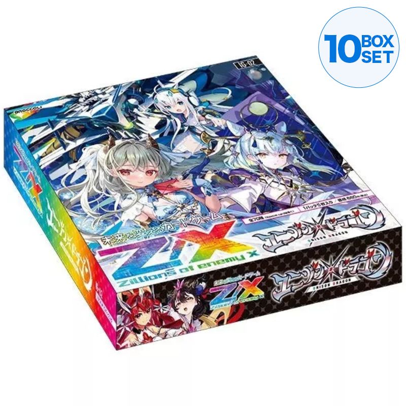 Z/X Milioni di nemici X Unison Dragon IG02 Booster Pack Box TCG UFFICIALE GIAPPONE